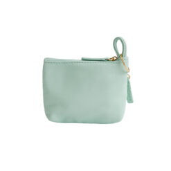 Alternative view of PURF001LB Two Zip Keyring Purse - Denim Blue