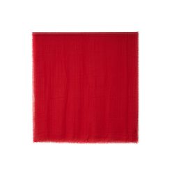 Alternative view of SCA252R Scarf, Plain Colour - Red