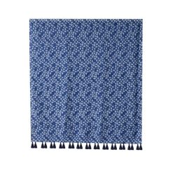 Alternative view of SCA272 Scarf, Abstract Stars - Blue