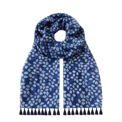 SCA272 Scarf, Abstract Stars - Blue