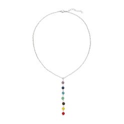 NLW104 Necklace, Seven Chakras