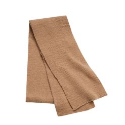 Alternative view of SCA485T Scarf, Narrow Knit - Taupe