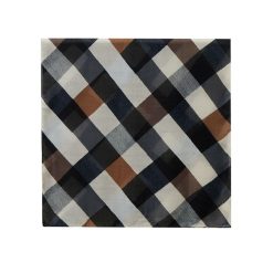 Alternative view of SCA513 Scarf, Rustic Check