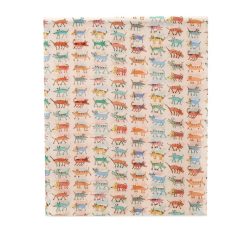 Alternative view of SCA548 Scarf, Doodle Dogs