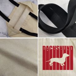 Alternative view of BAGK093 Shopper - Sausage Dog